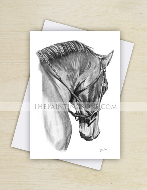 Horse Head in Collection Equestrian Note Cards (10 pk)