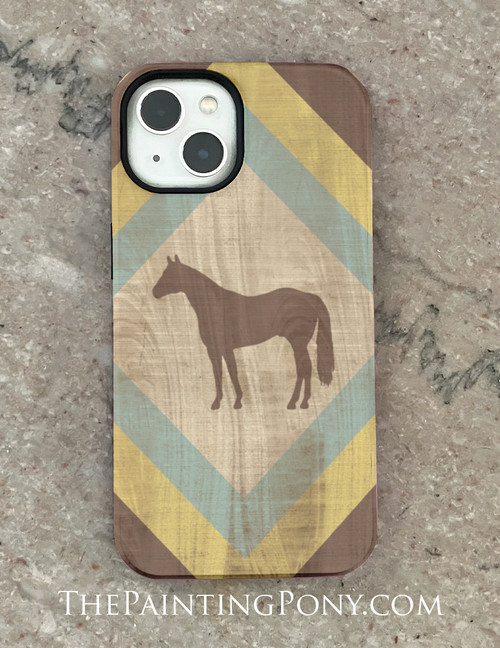 Southwestern Style Horse Lover Phone Case