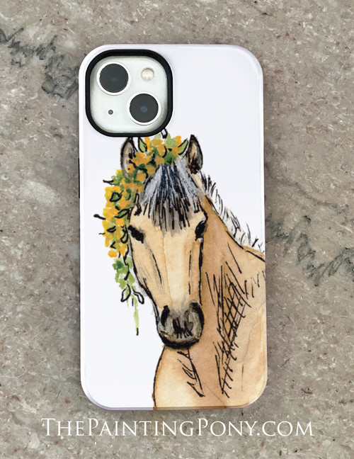 Cute Buckskin Pony Equestrian Phone Case