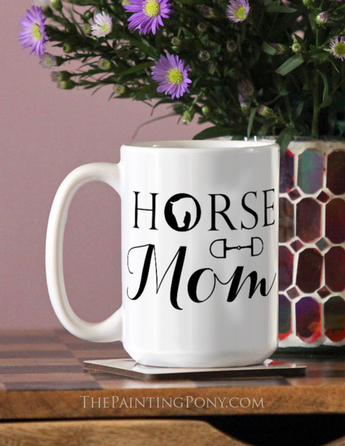 Horse Mom Equestrian Coffee Mug