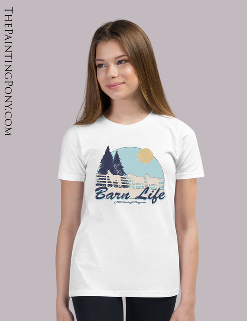 Barn Life Equestrian Youth T-Shirt