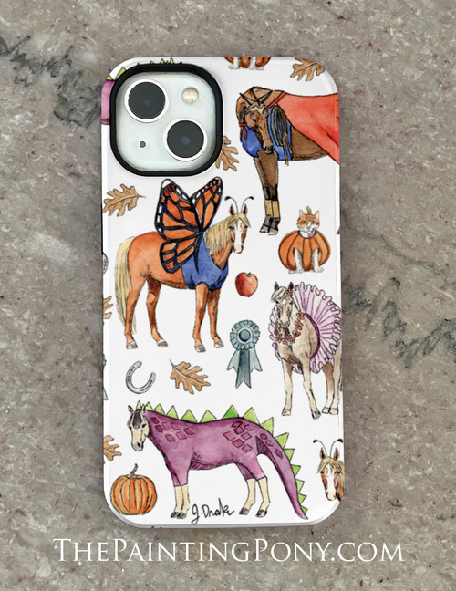 Pony Fun Fall Costume Class Equestrian Phone Case