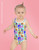 Colorful Horse Head Pattern Youth Swim Suit