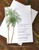 Watercolor Palm Trees Beach Wedding Invitation (10 pk)