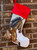 Snowy Bay Horse Head Equestrian Christmas Stocking