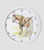 Whimsical Watercolor Pony Art Equestrian Wall Clock