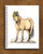 Cute Buckskin Pony with Dandelions Watercolor Art Spiral Notebook