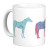 Colorful Horses Mug