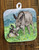 Donkey Mom and Foal Pot Holder