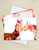 Rose Horses Valentine's Day Flat Cards (10 pk)