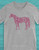 Floral Horse Lover T-Shirt