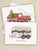 Old Red Farm Truck or Horse Trailer Country Christmas Cards (10 pk)