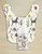 Springtime Fun Horse Foals and Flowers Baby Bib & Sippy Cup Set