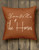 You and Me and The Horse Equestrian Throw Pillow