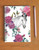 Watercolor Horse Head with Roses Equestrian Spiral Notebook