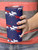 Trotting Horses and Stars Equestrian Travel Tumbler