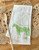 Lucky in Love with Horses Equestrian Farmhouse Style Tea Towel