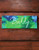 Blue and Green Abstract Art Acrylic Horse Stall Name Plate