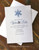 Simple Snowflake Wedding Invitation (10 pk)