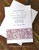 Elegant Foral Bar Wedding Invitation (10 pk)