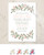 Floral Banner Wedding Invitation (10 pk)