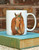 Chestnut Clover Pony Watercolor Equestrian Coffee Mug