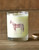 Plaid Horse Collectible Glass Cup Apothecary Candle