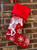 Festive Snowflake Horse Christmas Stocking