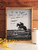 At The Right Time Inspirational Equestrian Art Print