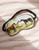 Three Horses Watercolor Landscape Equestrian Sleep Mask