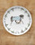 Winter Fun Horse and Dog Art Equestrian 10" Dinner Plate
