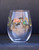 Vintage Christmas Fun Equestrian Stemless Wine Glass