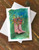 Floral Cowgirl Boot Art Note Cards (10 pk)