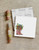 Floral Cowgirl Boot Art Equestrian Post-it® Note Pads