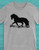 Friesian Horse Adult T-Shirt