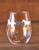 Three Galloping Horses Equestrian Stemless Wine Glass