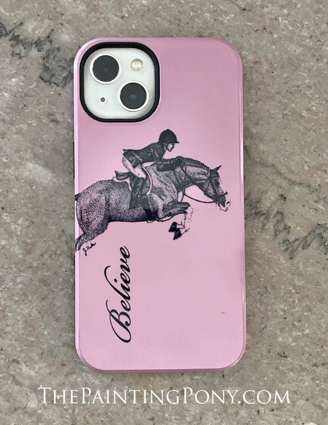 Classic Hunter Pony Custom Phone Case