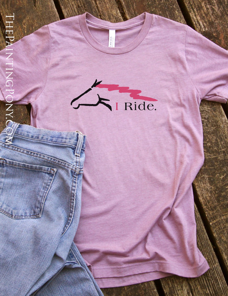 I Ride Equestrian T-Shirt