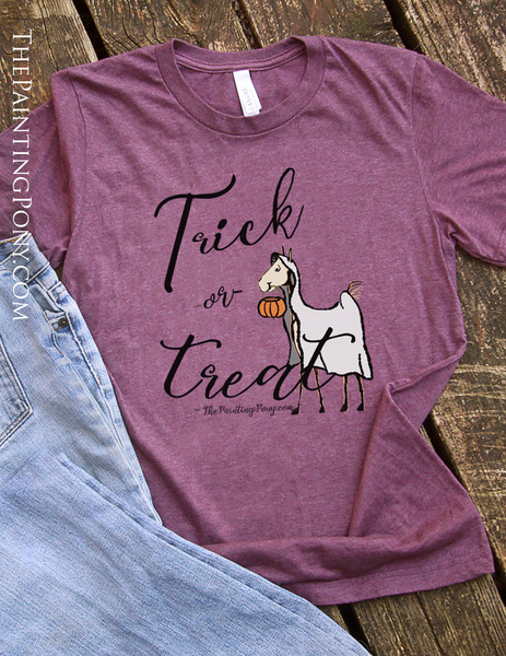 Trick or Treat Horse Lover Halloween T-Shirt
