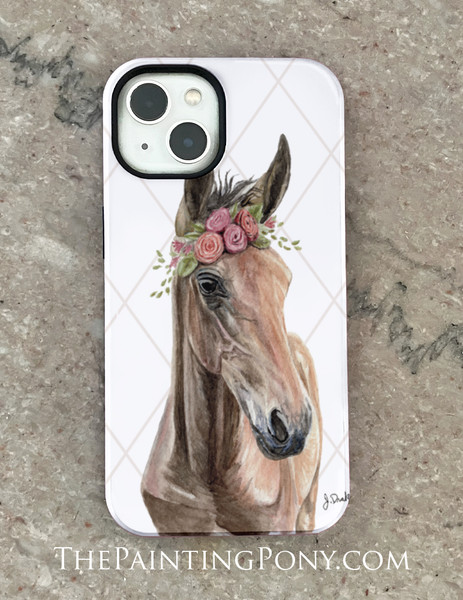 Bohemian Horse Head Phone Case