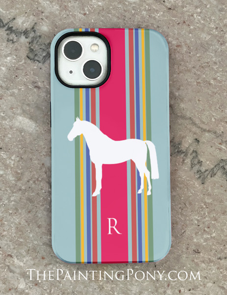 Classic Horse Personalized Equestrian Phone Case
