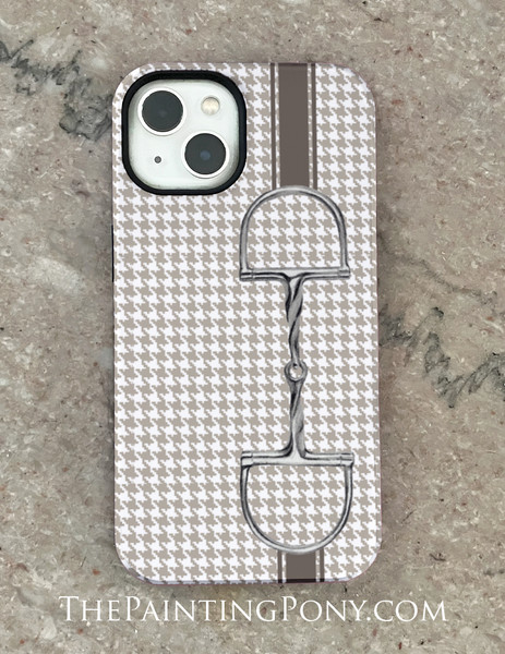 Slow Twist Horse Bit Equestrian Phone Case