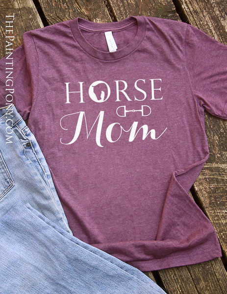 Horse Mom Equestrian Tee T-Shirt