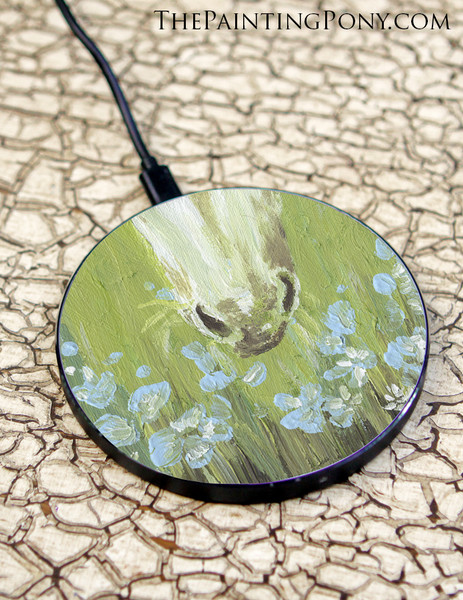 Pony Muzzle Art "Day Dream" Equestrian Wireless Charger