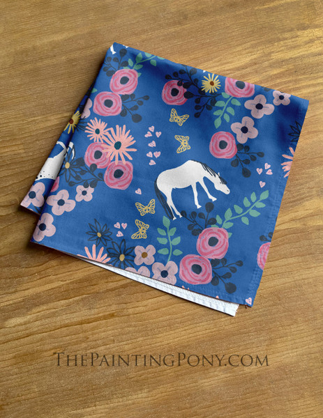 Pony Garden Pattern Bandana