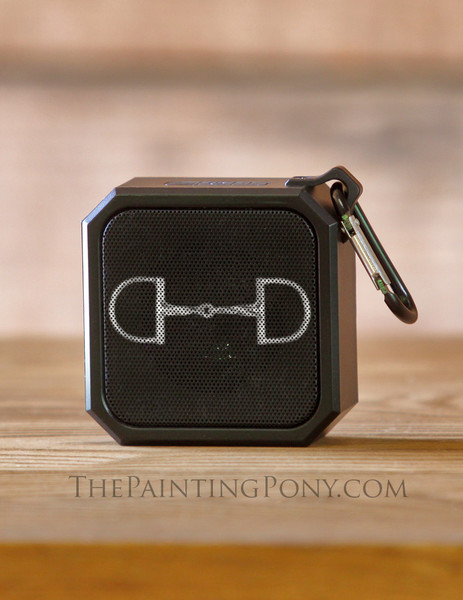Slow Twist Snaffle Horse Bit Art Blackwater Outdoor Bluetooth Speaker Slow Twist Snaffle Horse Bit Art Blackwater Outdoor Bluetooth Speaker