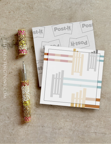 Equestrian Sticky Notes