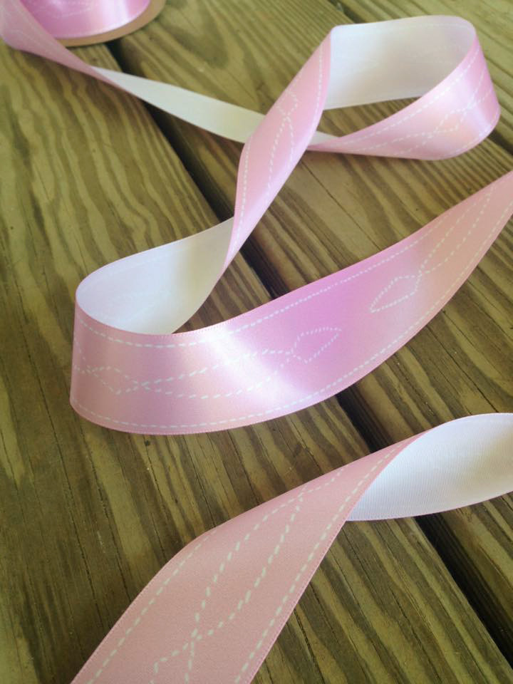 Pink Horse Bridle Pattern Equestrian Ribbon The Painting Pony