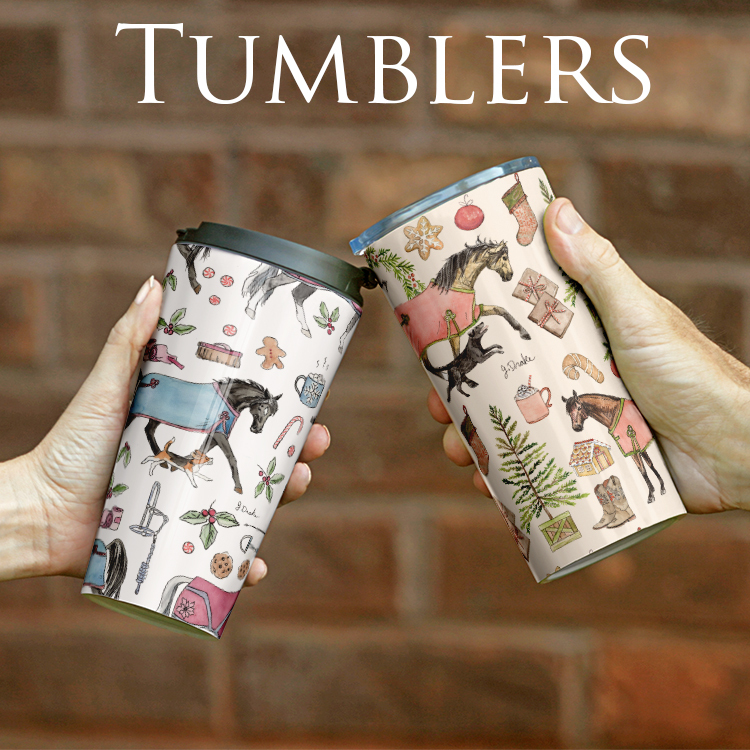 horse lover insulated tumbler mugs