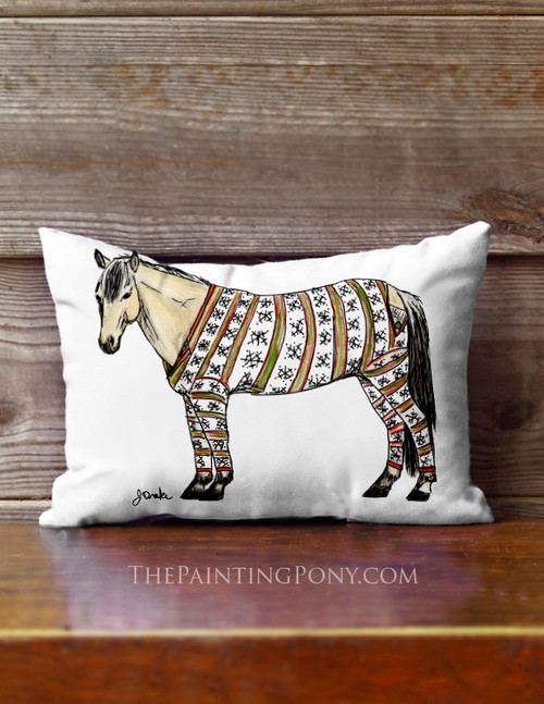 Equestrian pajamas top